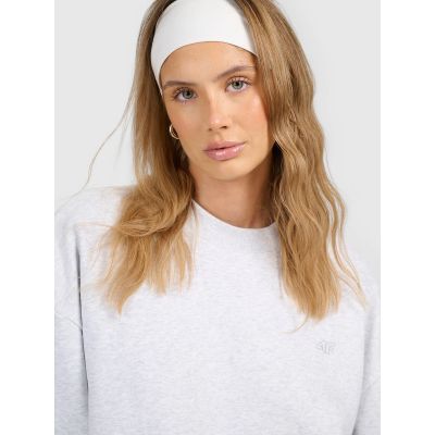 4. Unzipped sweatshirt without hood 4F 4FRAW25TSWSF2777-26M
