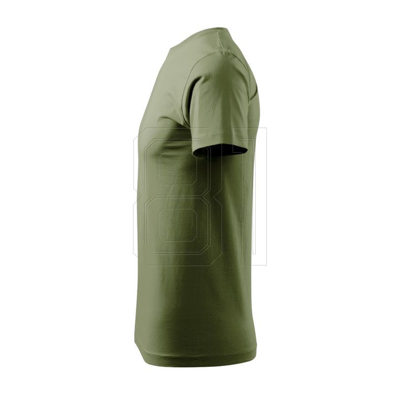 4. T-shirt Malfini Basic M MLI-12928 light khaki