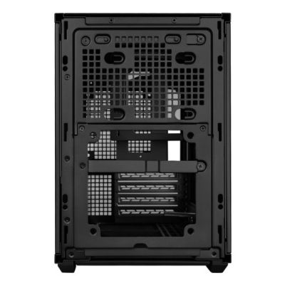 6. Lian Li B4-mATX Wood Mini Tower Black, Wood