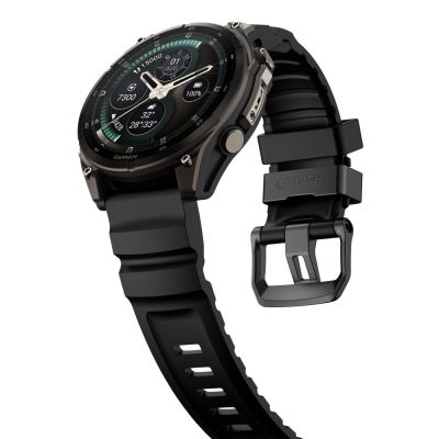 3. Tech-Protect Motion Strap for Garmin Fenix 5X / 5X Plus / 6X / 6X Pro / 7X / 8 / 8 Pro / 9 / 9 Pro (51 mm) – Black