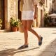 6. Women's espadrilles, blue, Potocki PY16373