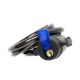 4. Wozinsky WZR-K3 Cable Bicycle Lock with Key 90 cm - Black