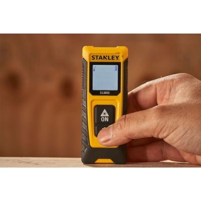 26. Stanley SLM65 Laser Rangefinder Black, Yellow 20 m