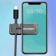 6. Wozinsky Magnetic Phone Holder with Cable Organizer (WMCDO-B1)