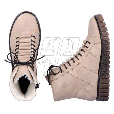 7. Rieker W RKR279A insulated ankle boots