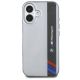 3. BMW Motosport IML Vertical Stripe iPhone 16 Case - Gray