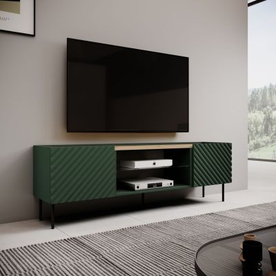 TV cabinet EF ONDA 180.5x40xH58.39 green (standing or hanging)