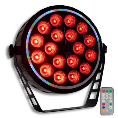 LIGHT4ME RING PAR 18 RGBW stage spotlight effect