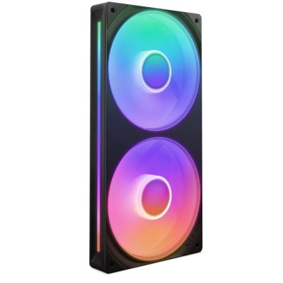 2. NZXT RF-U24HF-B1 computer cooling system Computer Case Fan Black