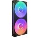 2. NZXT RF-U24HF-B1 computer cooling system Computer Case Fan Black