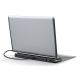 3. 12-port USB-C docking station, max. 8K/30Hz with HDR, HDMI, DP, max. 3 monitors (MST), USB-C 3.2 Gen2, Gigabit Ethernet, SD/Micro SD, Audio, PD 100W