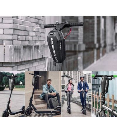 5. Rockbros B62-1 Bike Bag for Handlebar or Frame 3L - Black