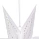 10. PAPER DECORATION STAR 50CM 7 ARMS WHITE