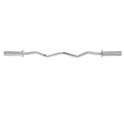 16. Olympic bar 120cm with lock jaw clamps black GOL160 