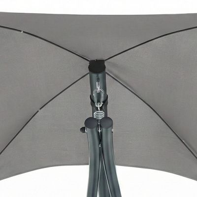 20. SWING ROCKING CHAIR WITH UMBRELLA LISBON GRAY