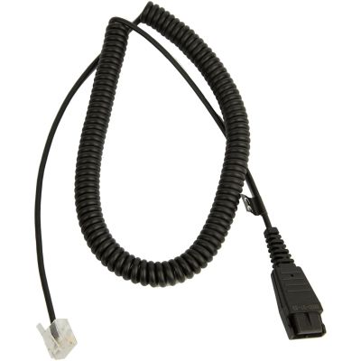 Jabra LINK Unify QD coiled cable to mod plug