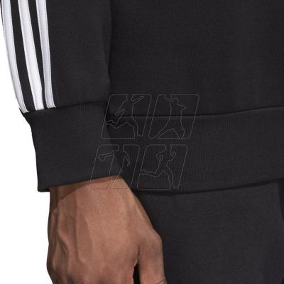 4. Adidas Essentials 3S Crew FL M DQ3084 sweatshirt