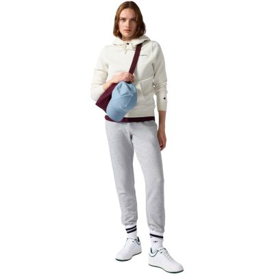 6. Champion Women's Hooded Sweatshirt Cream 118403 WW056