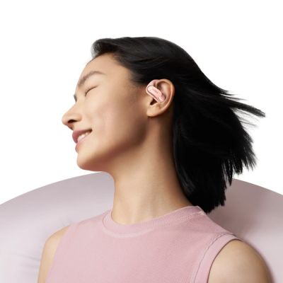 10. Shokz OpenFit Air Pink Wireless In-Ear Headphones