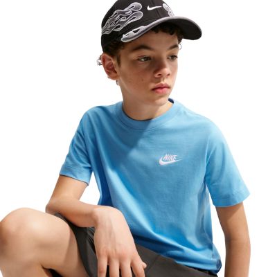 3. Nike Sportswear Kids' T-Shirt Light Blue FZ5177 497