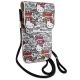 3. Hello Kitty Leather Tags Graffiti Cord bag - beige