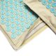 14. Acupressure mat + pillow SMJ sport YG009 Premium Eco (flax coconut buckwheat)