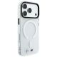 4. BMW M IML Frosted Metal Logo & Trims MagSafe Case for iPhone 18 Pro Max / 17 Pro Max - Transparent