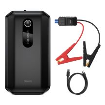 Baseus Power Bank Power Starter Jump Starter Booster 10000mAh 12V (1000A / 500A) + Crocodile Cables Black (CGNL020101)