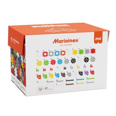 4. MARIOINEX Mini Waffle Constructor Blocks, 500 pieces
