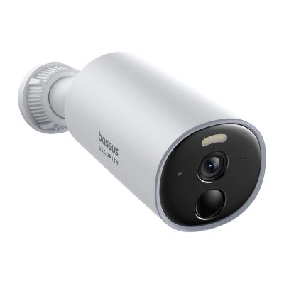 3. Baseus Security B1 2K Outdoor Camera – White