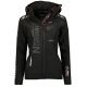 Geographical Norway Reine Women's Outdoor Jacket S-2XL LADY 068 Black (WW4717F/GN/Black / Black)