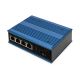 6. Industrial switch 4x 100 Base-TX + 1x uplink 100Base-FX (without module) DIN extended temperature range.