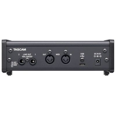 3. Tascam US-2x2HR - High-resolution USB audio/MIDI interface (2 in, 2 out)