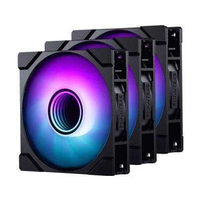 PHANTEKS M25 Gen2 PWM D-RGB Fan, 3-pack - 140mm,