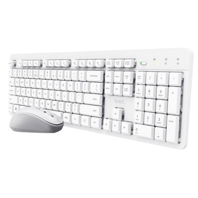 Trust ODY II Wireless White US Keyboard + Mouse