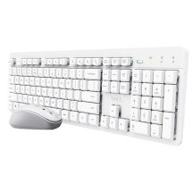 Trust ODY II Wireless White US Keyboard + Mouse