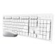 Trust ODY II Wireless White US Keyboard + Mouse