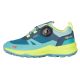 Trollkids Trollfjord Hiker Low XT Waterproof Shoes Harbor Blue/Spring Leaf/Aquamarine Mist