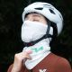 6. Rockbros LFA23 TVI Women's Knitted Bicycle Neck Warmer - White
