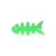 Fish-shaped headphone cable wrap - green