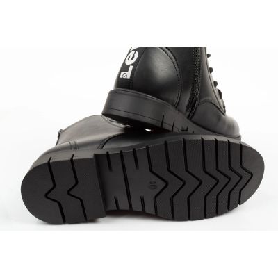 9. Levi's girls' Pasadene SE ankle boots, black, with zipper