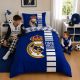 3. Real Madrid bedding set cotton 140x200 + 70x90 cm REB80207BL
