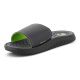 3. RIDER PUMP II SLIDE BLACK/GREEN/GRAY 12424-BO154