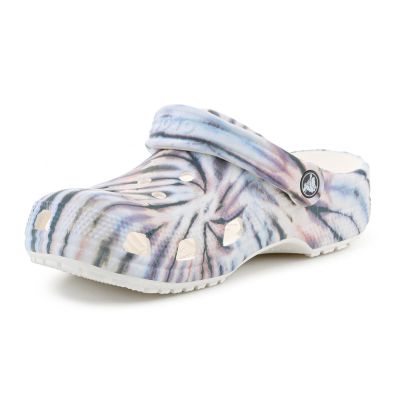 3. CROCS CLASSIC TIE DYE CLOG CHALK/MULTI 211937-0PZ