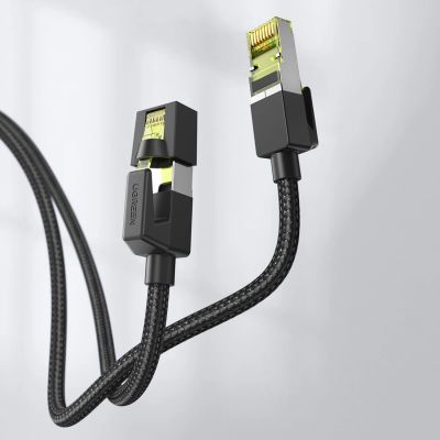 9. Ugreen NW150 80424 Ethernet RJ45 Cat 7 10Gbps Cable 3m - Black