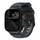 9. Nomad Rocky Point Band Black Leather, Titanium