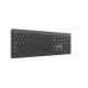 4. GEMBIRD WIRELESS KEYBOARD + MOUSE SET SLIM PRO BUSINESS, DUAL MODE, 2.4 GHZ + BT, US LAYOUT, BLACK