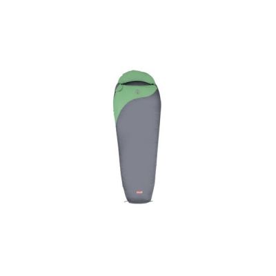 Coleman Biker Sleeping Bag (200 cm) - Grey/Green Size: Right