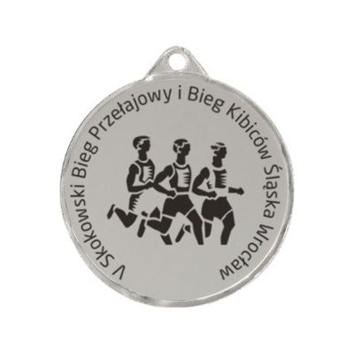 Laser-engraved steel medal – RMI
