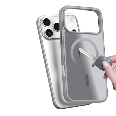 9. Dux Ducis Yind iPhone 17 Pro Case Compatible with MagSafe - Gray